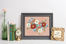 Load image into Gallery viewer, Audrey Rose Floral Print - The Flower Letters
