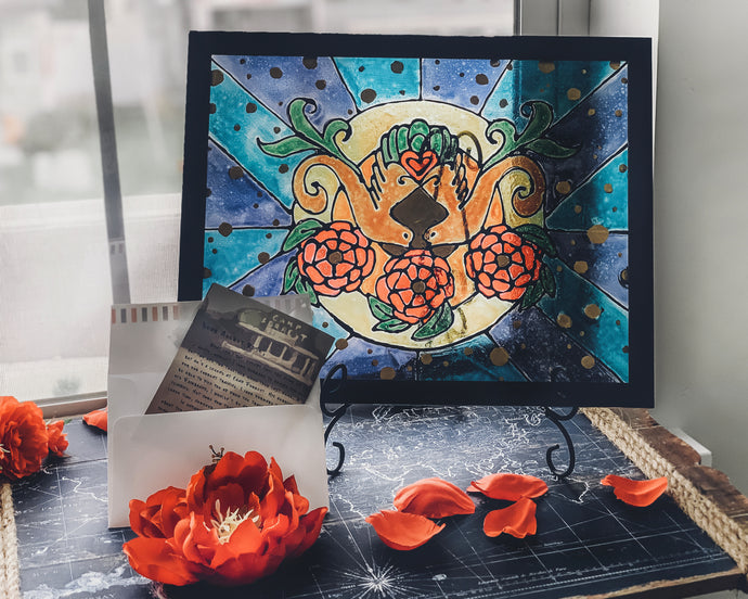 Audrey Rose - Stained Glass Tutorial