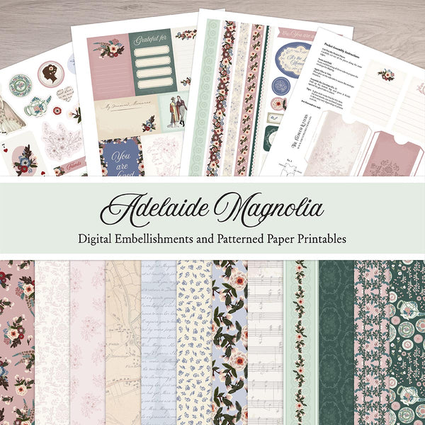 Adelaide Magnolia Digital Printables