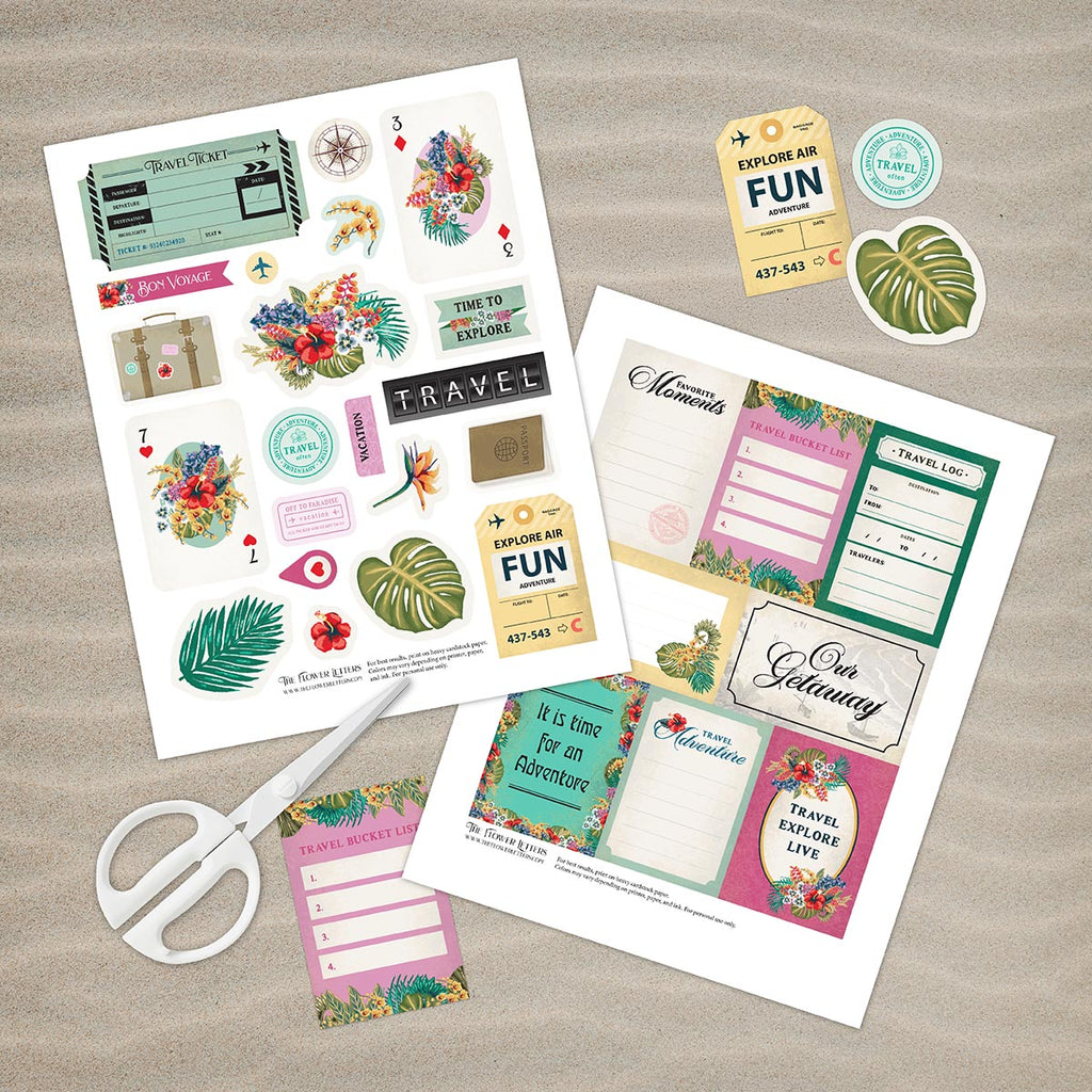 Orchid Mae Digital Printables