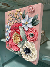 Load image into Gallery viewer, Paper Doll A - 8 x 8 3D Floral
