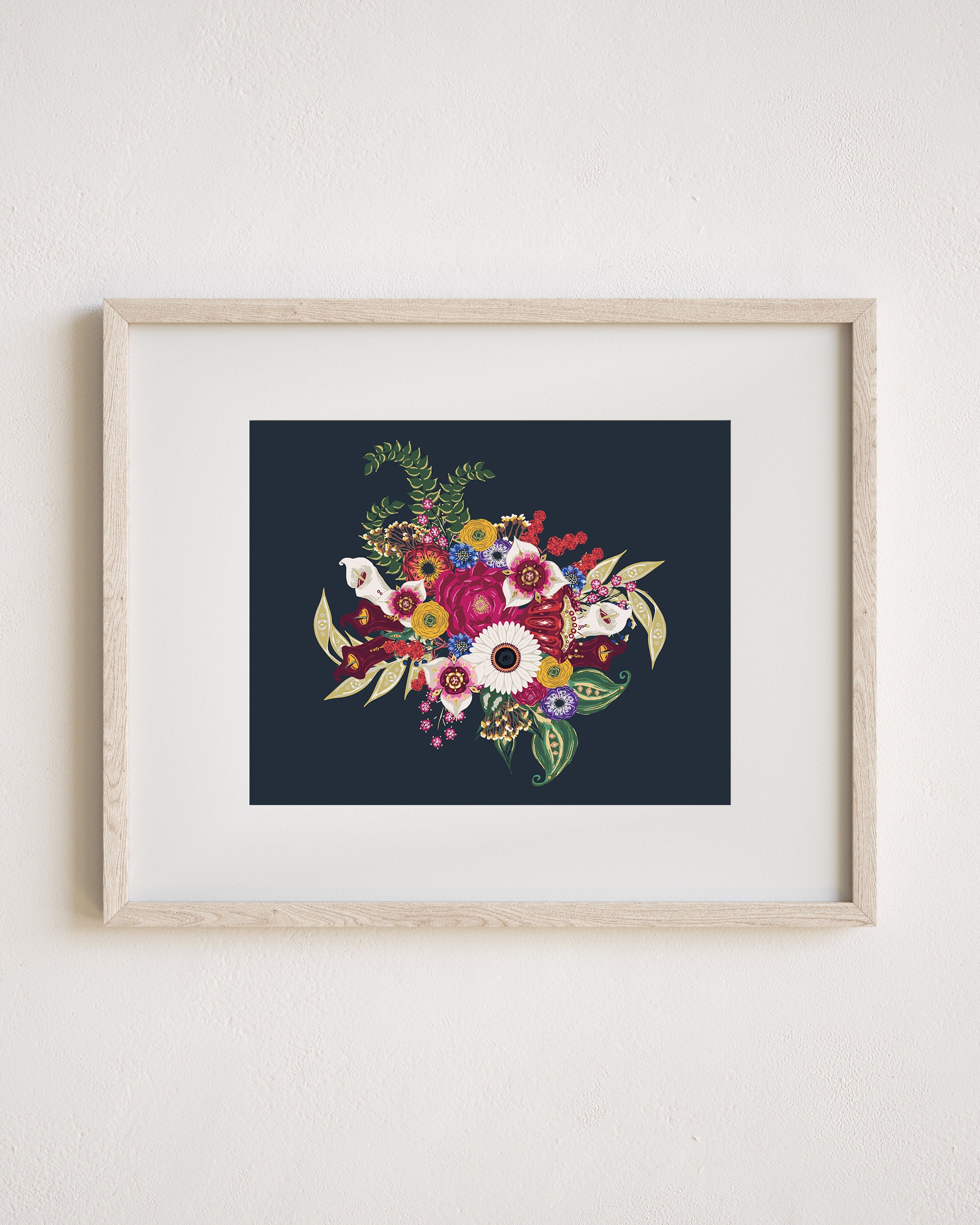 the flower letters lily clara The Lily Clara Floral Print