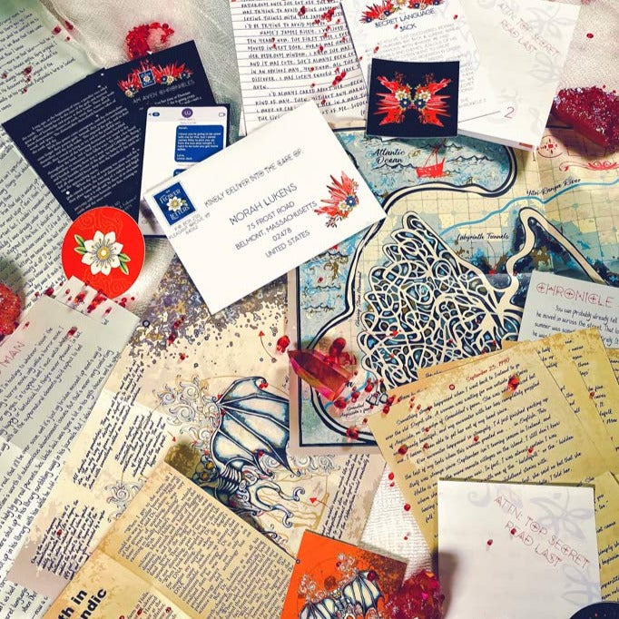 The Norah Aven Chronicles Fantasy Adventure Monthly The Flower Letters